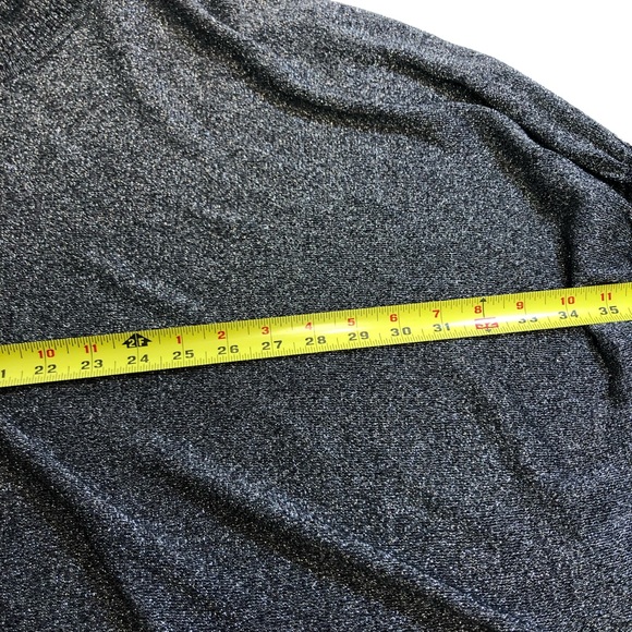 Alfani women lurex oversized knit cowl neck batt sleeves blouse, sz small - Picture 6 of 13